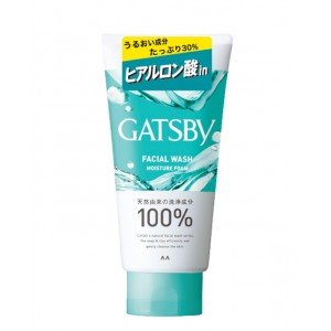 Mandom Gatsby Пенка для умывания увлажняющая c гиалуроновой кислотой, 130 гр