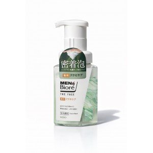 Kao Men's Biore Пенка для умывания для профилактики акне, мускусный аромат, 200 мл 