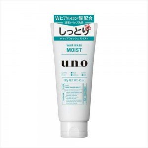 Shiseido Uno Увлажняющая мужская пенка для умывания на основе натуральной глины, 130 гр