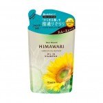 Kracie "Himawari" Шампунь для придания гладкости поврежденным волосам с растительным комплексом, наполнитель 360 мл