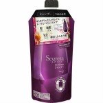 KAO Segreta Антивозрастной шампунь для увеличения прикорневого объема длинных волос, мягкая упаковка 340 мл