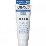 Shiseido Uno Мужская пенка-скраб для умывания, 130 гр