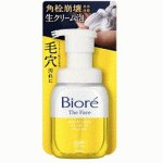 KAO "Biore The Face Smooth Clear" Очищающая пенка для умывания, для гладкости кожи, c нежным ароматом бергамота, 200 мл.