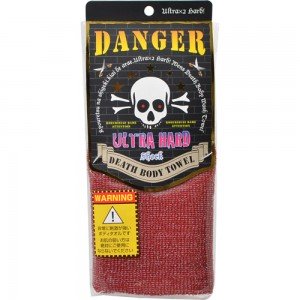 Yokozuna Массажная мочалка ультражесткая Death Body Towel (29х100 см, красная)