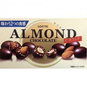 Lotte Almond Миндаль в хрустящем шоколаде, 89 гр