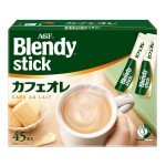 AGF Blendy Stick Кофейный напиток с молоком и сахаром, 45 шт