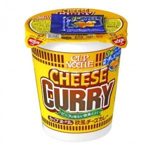 NISSIN CUP NOODLE СУП-ЛАПША СО ВКУСОМ СЫРНОГО КАРРИ, 85 гр