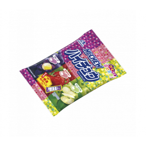 Morinaga Hi-Chew Конфеты жевательные ассорти 3 вкуса - виноград, клубника, яблоко, 86 гр