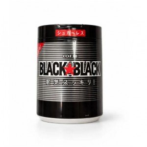 LOTTE BLACK GUM DROP ЖЕВАТЕЛЬНАЯ РЕЗИНКА БОДРЯЩАЯ СВЕЖЕСТЬ,133 ГР