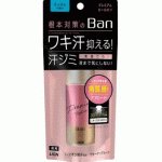 LION Ban Premium Gold Label Премиальный роликовый нано-ионный дезодорант-антиперспиран, с ароматом цветочного мыла, 40мл.