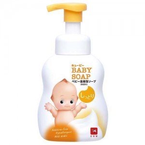 Cow QP Baby Soap Увлажняющая детская пенка "2 в 1" для волос и тела с первых х дней жизни (Без слез), 400 мл