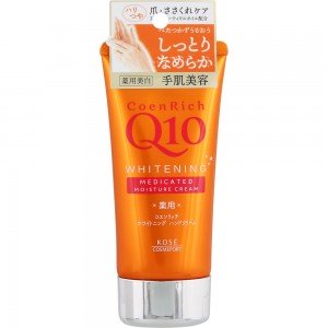 Kose Cosmeport "Coenrich Q10" Омолаживающий крем для рук с коэнзимом Q10 и ниацинамидом, увлажняющий, без аромата, 80 г. Kose Cosmeport "Coenrich Q10" Омолаживающий крем для рук с коэнзимом Q10 и ниацинамидом, увлажняющий, без аромата, 80 г.
