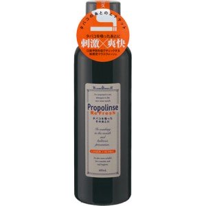 Pieras Propolinse ReFresh Ополаскиватель для полости рта с индикацией загрязнения с прополисом против запаха табака (экстра мята), 600 мл