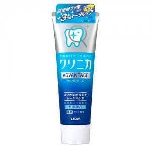 Lion Clinica Advantage Cool Mint Комплексная зубная паста со вкусом охлаждающей мяты, 130 гр